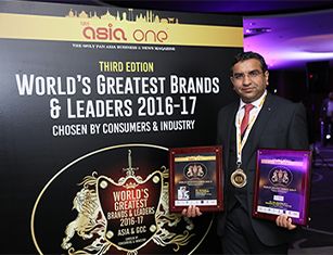 “World’s Greatest Brand” and “World’s Greatest Leaders” by URS & ASIA ONE in Dubai