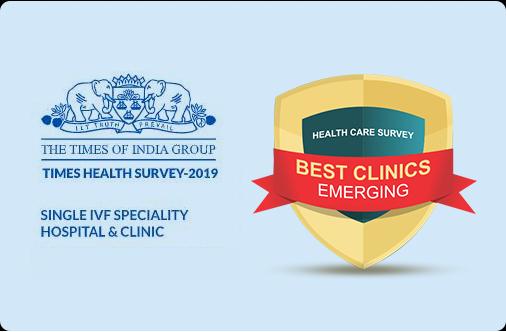 The No.1 IVF Center for Emerging IVF Center Category by Times of India